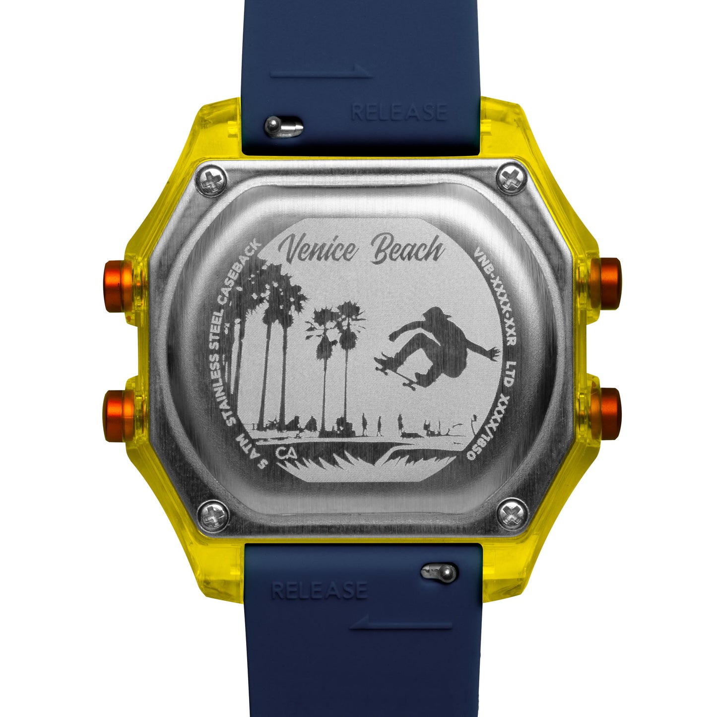 Venice Beach Digital Yellow Blue Navy